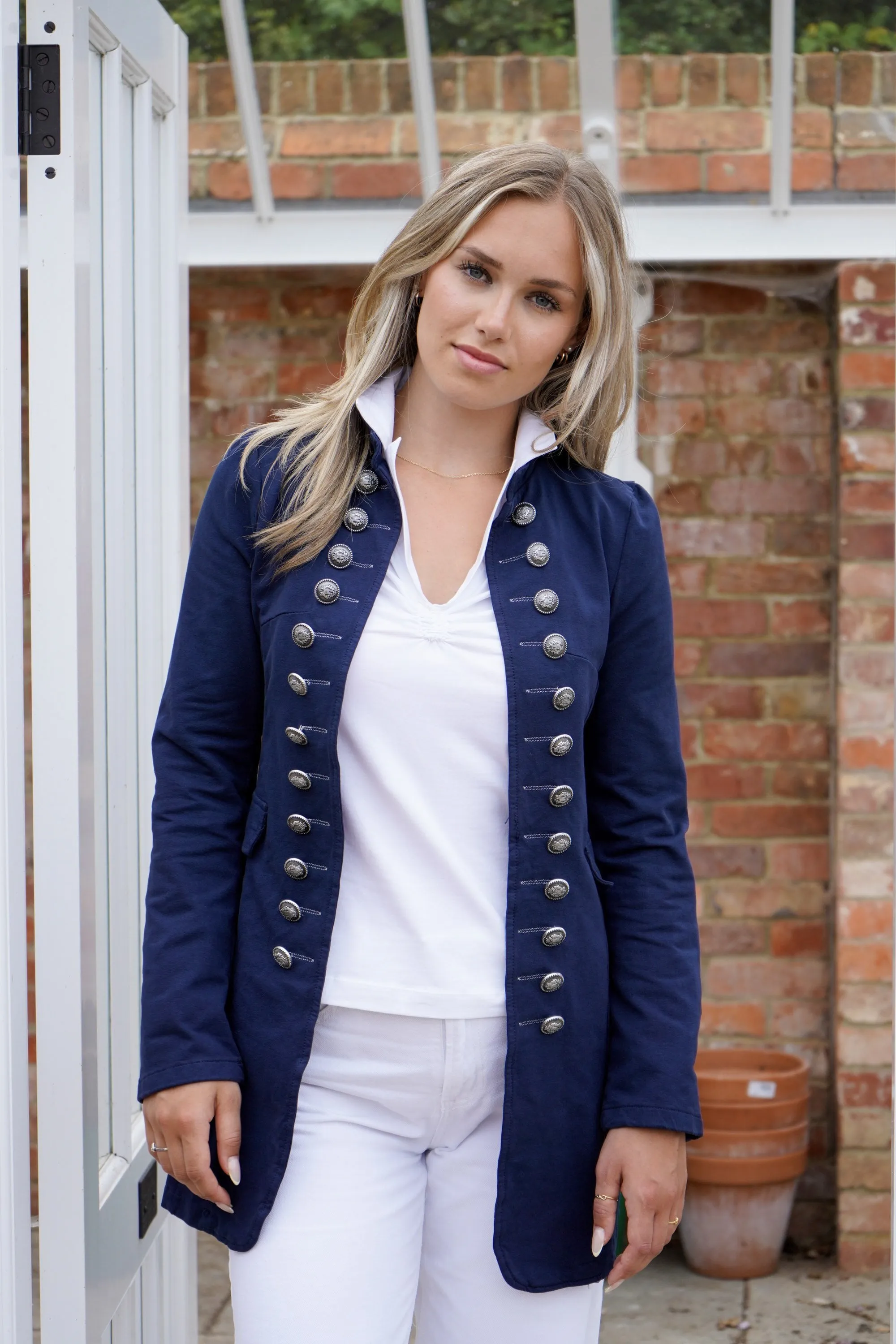 Hampton Military Style Jacket Long Winter