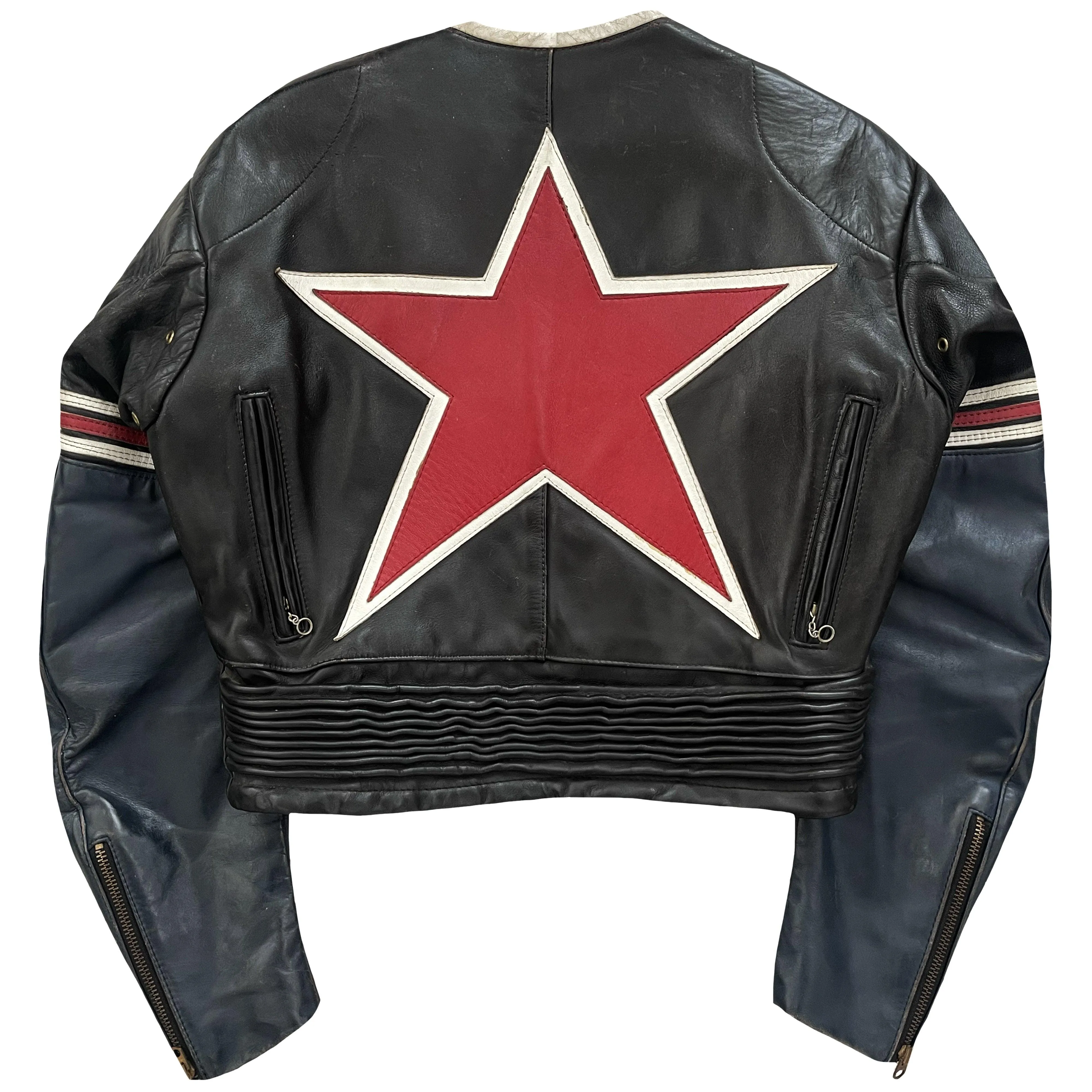 Vanson Leathers One Star Biker Jacket - Medium